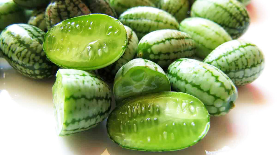 Cucamelon-Sliced