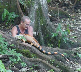 drunk iguana release, that's another story